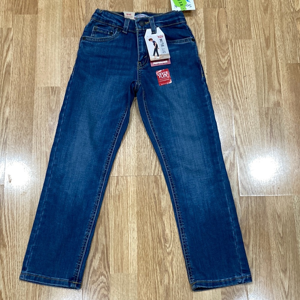 Boys Levi’s 511 Slim Fit Denim Jeans. Sz 7R